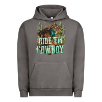 Pigment Tornado ride em cowboy Urban Hoodie - texasbilliewilder