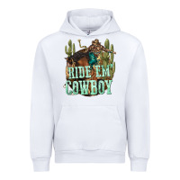 White ride em cowboy Urban Hoodie - texasbilliewilder