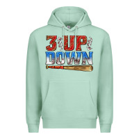 Seafoam 3 up 3 down baseball Premium Hoodie - texasbilliewilder