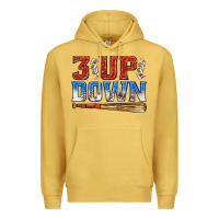 Antique Gold 3 up 3 down baseball Premium Hoodie - texasbilliewilder