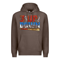 Coffee 3 up 3 down baseball Premium Hoodie - texasbilliewilder