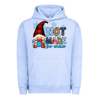 Pigment Grape Ice not made for winter with gnome Urban Hoodie - Zillion Design Studio