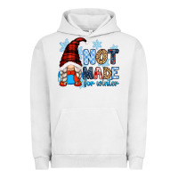 Pigment Lunar Rock not made for winter with gnome Urban Hoodie - Zillion Design Studio