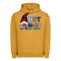 Pigment Peanut Butter not made for winter with gnome Urban Hoodie - Zillion Design Studio