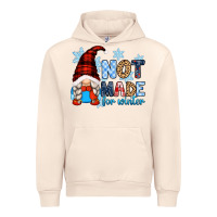 Sandshell not made for winter with gnome Urban Hoodie - Zillion Design Studio