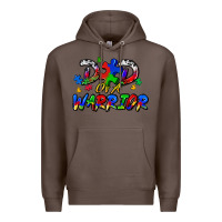 Coffee dad of a warrior Premium Hoodie - Zillion Design Studio