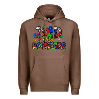 Chestnut dad of a warrior Premium Hoodie - Zillion Design Studio
