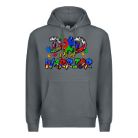 Rock dad of a warrior Premium Hoodie - Zillion Design Studio