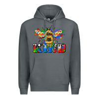 Rock bee kind autism Premium Hoodie - Zillion Design Studio
