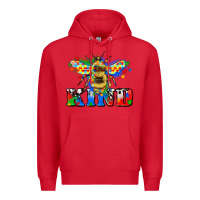 Red bee kind autism Premium Hoodie - Zillion Design Studio