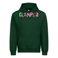 Forest Green glamper way too boujee for tents Urban Hoodie - RanaPortraitStore