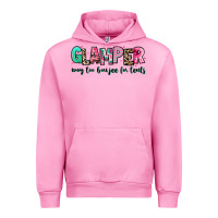 Fuchsia Pink glamper way too boujee for tents Urban Hoodie - RanaPortraitStore