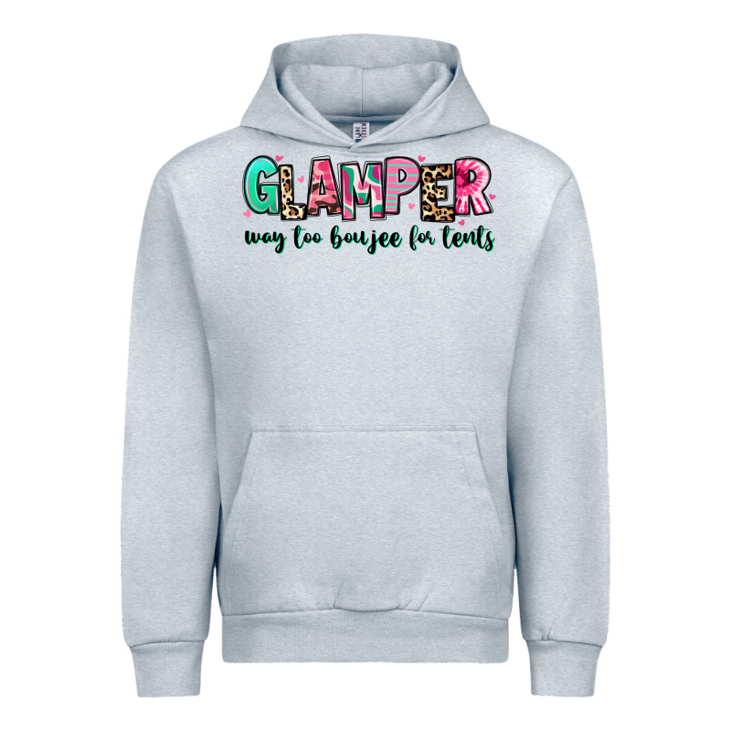 Glamper Way Too Boujee For Tents Urban Hoodie by RanaPortraitStore | Teevron