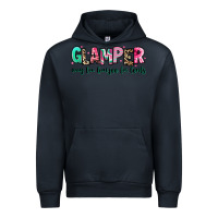 Navy glamper way too boujee for tents Urban Hoodie - RanaPortraitStore