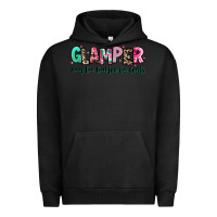 Pigment Black glamper way too boujee for tents Urban Hoodie - RanaPortraitStore