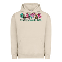 Pigment French Oak glamper way too boujee for tents Urban Hoodie - RanaPortraitStore