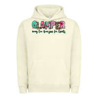 Pigment Pistachio glamper way too boujee for tents Urban Hoodie - RanaPortraitStore