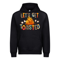 Black let's get toasted Urban Hoodie - RanaPortraitStore