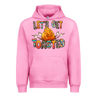 Fuchsia Pink let's get toasted Urban Hoodie - RanaPortraitStore