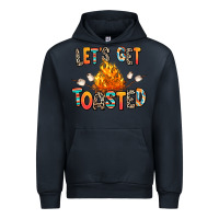 Navy let's get toasted Urban Hoodie - RanaPortraitStore