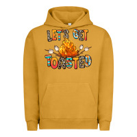 Pigment Peanut Butter let's get toasted Urban Hoodie - RanaPortraitStore