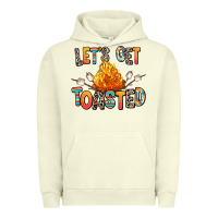 Pigment Pistachio let's get toasted Urban Hoodie - RanaPortraitStore