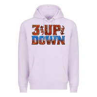 Lilac 3 up 3 down basketball Premium Hoodie - texasbilliewilder