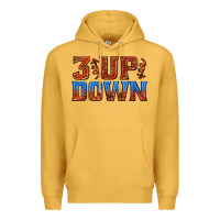 Mustard 3 up 3 down basketball Premium Hoodie - texasbilliewilder
