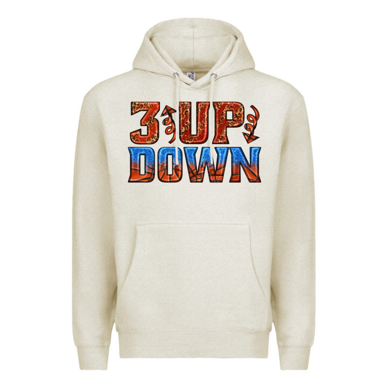 3 Up 3 Down Basketball Premium Hoodie by texasbilliewilder | Teevron