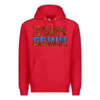 Red 3 up 3 down basketball Premium Hoodie - texasbilliewilder