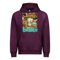 Mauve Wine somebodys problem Urban Hoodie - texasbilliewilder