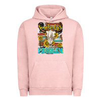 Pigment Salmon somebodys problem Urban Hoodie - texasbilliewilder