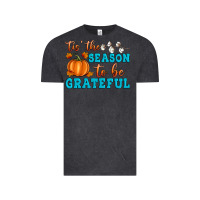 Vintage Black Tis' the Season To Be Grateful Vintage Tee - Artiststas