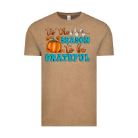 Vintage Coffee Tis' the Season To Be Grateful Vintage Tee - Artiststas