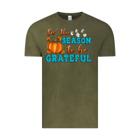 Vintage Olive Tis' the Season To Be Grateful Vintage Tee - Artiststas