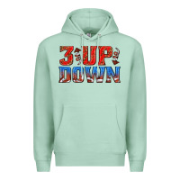 Seafoam 3 up 3 down football Premium Hoodie - texasbilliewilder