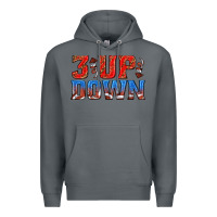 Rock 3 up 3 down football Premium Hoodie - texasbilliewilder