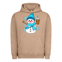 Pigment Burro cute snowman Urban Hoodie - Zillion Design Studio