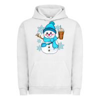 Pigment Lunar Rock cute snowman Urban Hoodie - Zillion Design Studio