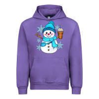Tulip cute snowman Urban Hoodie - Zillion Design Studio