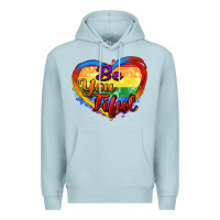 Blue Mist be you tiful Premium Hoodie - Zillion Design Studio