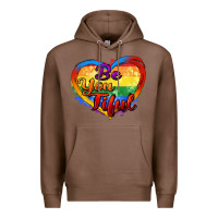 Chestnut be you tiful Premium Hoodie - Zillion Design Studio
