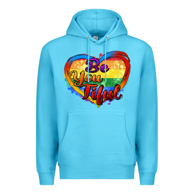 Be You Tiful Premium Hoodie by Zillion Design Studio | Teevron