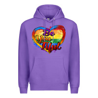 Purple be you tiful Premium Hoodie - Zillion Design Studio