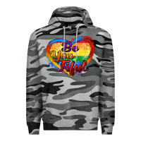 Slate Camo be you tiful Premium Hoodie - Zillion Design Studio