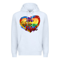 White be you tiful Premium Hoodie - Zillion Design Studio