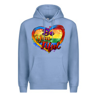 Colony Blue be you tiful Premium Hoodie - Zillion Design Studio