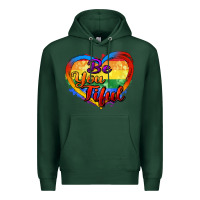 Sports Green be you tiful Premium Hoodie - Zillion Design Studio