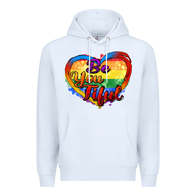 Be You Tiful Premium Hoodie by Zillion Design Studio | Teevron
