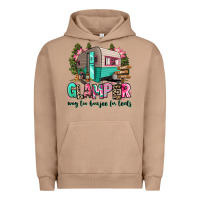 Pigment Burro glamper way too boujee for tents 2 Urban Hoodie - RanaPortraitStore